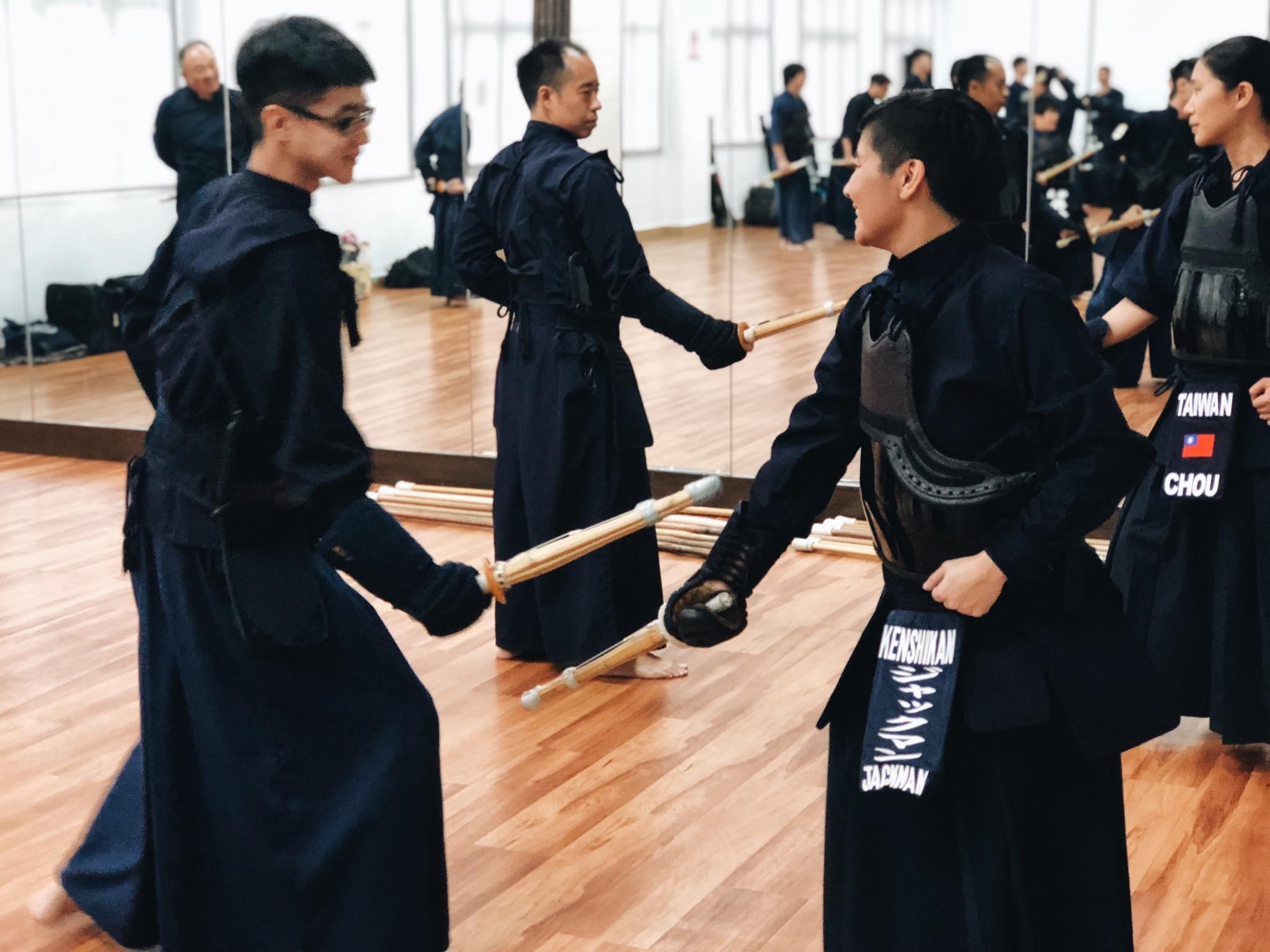 Tankendo Sparring